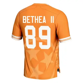 Game Men's Mike Bethea II Tennessee Volunteers Replica Icon Print Football Jersey - Orange