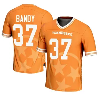 Game Men's Montrell Bandy Tennessee Volunteers Replica Icon Print Football Jersey - Orange