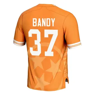 Game Men's Montrell Bandy Tennessee Volunteers Replica Icon Print Football Jersey - Orange