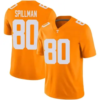 Game Men's Nate Spillman Tennessee Volunteers Nike Football Jersey - Orange