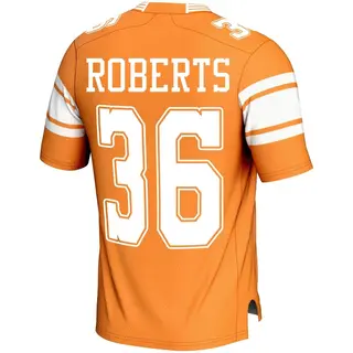 Game Men's Nathan Roberts Tennessee Volunteers Replica Football Jersey - Orange