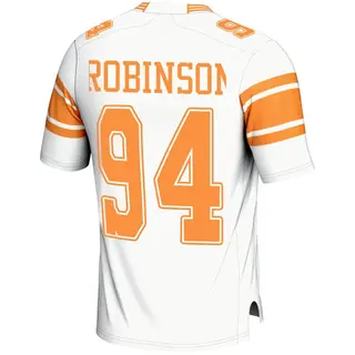 Game Men's Nathan Robinson Tennessee Volunteers Replica 2nd Football Jersey - White