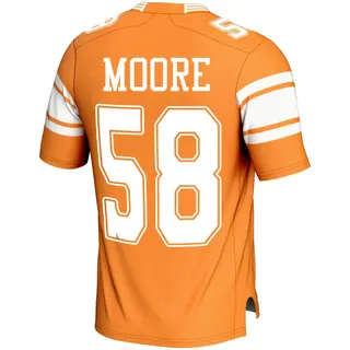 Game Men's Nic Moore Tennessee Volunteers Replica Football Jersey - Orange