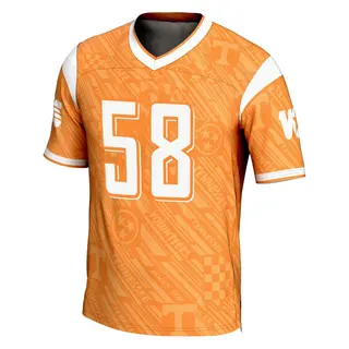Game Men's Nic Moore Tennessee Volunteers Replica Highlight Print Football Jersey - Orange