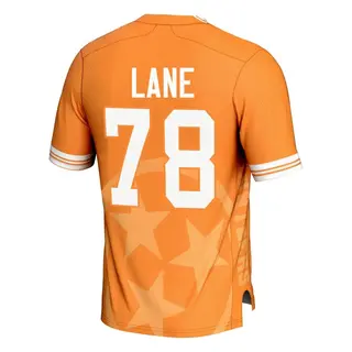 Game Men's Ollie Lane Tennessee Volunteers Replica Icon Print Football Jersey - Orange