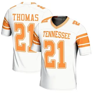 Game Men's Omari Thomas Tennessee Volunteers Replica 2nd Football Jersey - White