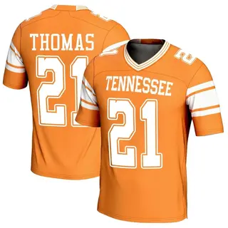 Game Men's Omari Thomas Tennessee Volunteers Replica Football Jersey - Orange