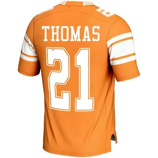 Game Men's Omari Thomas Tennessee Volunteers Replica Football Jersey - Orange