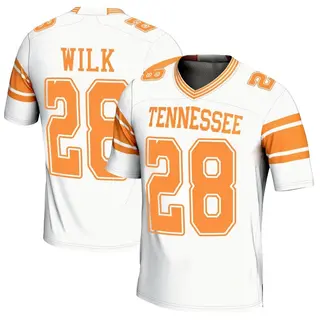 Game Men's Patrick Wilk Tennessee Volunteers Replica 2nd Football Jersey - White
