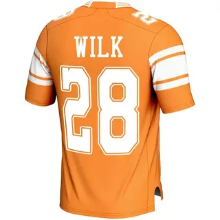 Game Men's Patrick Wilk Tennessee Volunteers Replica Football Jersey - Orange