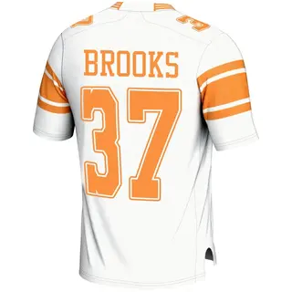Game Men's Paxton Brooks Tennessee Volunteers Replica 2nd Football Jersey - White