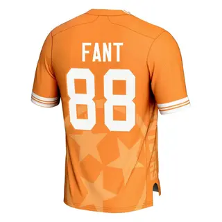 Game Men's Princeton Fant Tennessee Volunteers Replica Icon Print Football Jersey - Orange