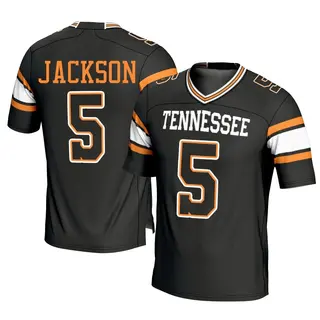 Game Men's Radarious Jackson Tennessee Volunteers Replica Football Jersey - Black