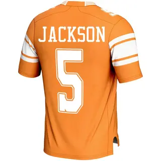 Game Men's Radarious Jackson Tennessee Volunteers Replica Football Jersey - Orange