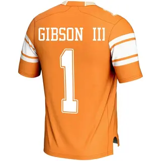 Game Men's Rickey Gibson III Tennessee Volunteers Replica Football Jersey - Orange