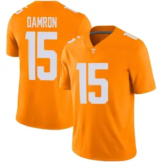 Game Men's Ryan Damron Tennessee Volunteers Nike Football Jersey - Orange