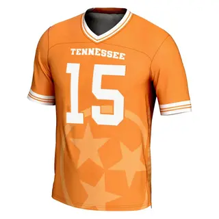 Game Men's Ryan Damron Tennessee Volunteers Replica Icon Print Football Jersey - Orange