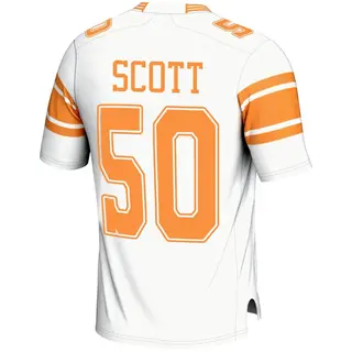 Game Men's Ryan Scott Tennessee Volunteers Replica 2nd Football Jersey - White