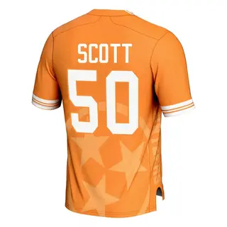 Game Men's Ryan Scott Tennessee Volunteers Replica Icon Print Football Jersey - Orange