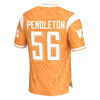 Game Men's Sam Pendleton Tennessee Volunteers Replica Highlight Print Football Jersey - Orange