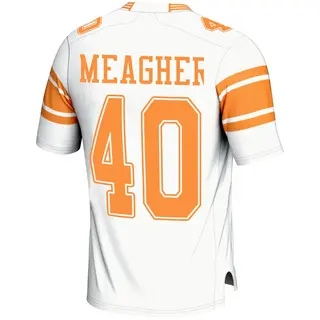 Game Men's Seamus Meagher Tennessee Volunteers Replica 2nd Football Jersey - White