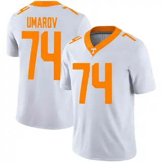 Game Men's Shamurad Umarov Tennessee Volunteers Nike Football Jersey - White