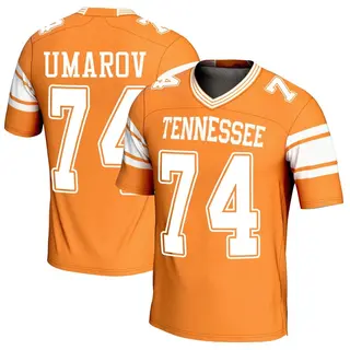 Game Men's Shamurad Umarov Tennessee Volunteers Replica Football Jersey - Orange