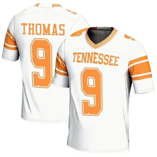 Game Men's Star Thomas Tennessee Volunteers Replica 2nd Football Jersey - White
