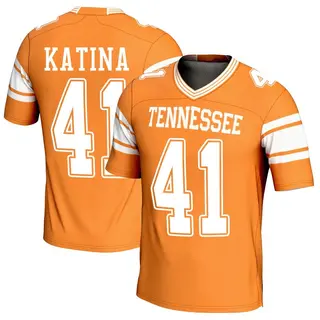 Game Men's Steele Katina Tennessee Volunteers Replica Football Jersey - Orange