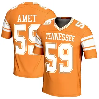 Game Men's Tim Amet Tennessee Volunteers Replica Football Jersey - Orange
