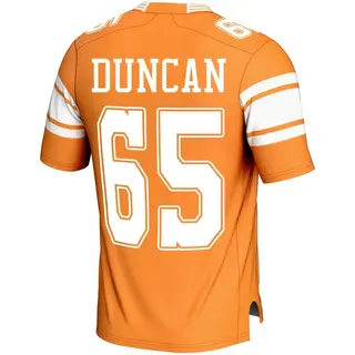 Game Men's Trevor Duncan Tennessee Volunteers Replica Football Jersey - Orange