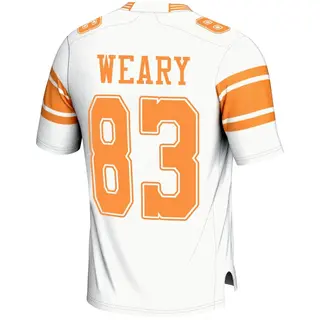 Game Men's Trey Weary Tennessee Volunteers Replica 2nd Football Jersey - White