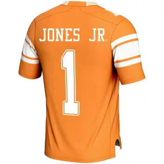 Game Men's Velus Jones Jr. Tennessee Volunteers Replica Football Jersey - Orange
