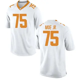 Game Men's Wendell Moe Jr. Tennessee Volunteers Nike College Jersey - White