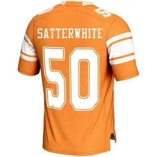 Game Men's William Satterwhite Tennessee Volunteers Replica Football Jersey - Orange