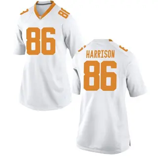 Game Women's Cole Harrison Tennessee Volunteers Nike College Jersey - White