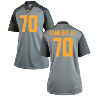 Game Women's David Sanders Jr. Tennessee Volunteers Nike College Jersey - Gray