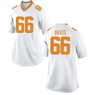 Game Women's Dayne Davis Tennessee Volunteers Nike College Jersey - White