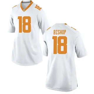Game Women's DeSean Bishop Tennessee Volunteers Nike College Jersey - White