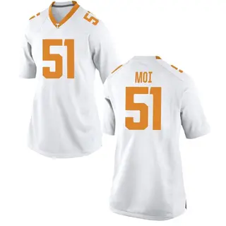 Game Women's Jaxson Moi Tennessee Volunteers Nike College Jersey - White