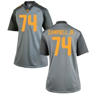 Game Women's John Campbell Jr. Tennessee Volunteers Nike College Jersey - Gray