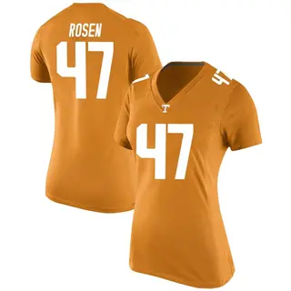 Game Women's John Rosen Tennessee Volunteers Nike College Jersey - Orange