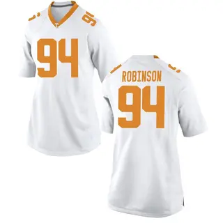 Game Women's Nathan Robinson Tennessee Volunteers Nike College Jersey - White