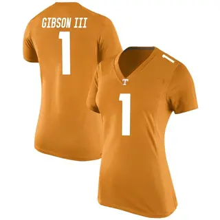 Game Women's Rickey Gibson III Tennessee Volunteers Nike College Jersey - Orange