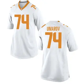 Game Women's Shamurad Umarov Tennessee Volunteers Nike College Jersey - White