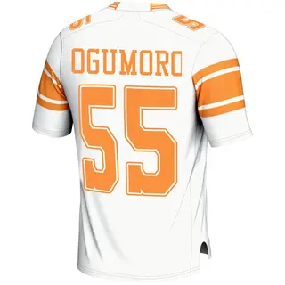Game Youth Antoni Ogumoro Tennessee Volunteers Replica 2nd Football Jersey - White