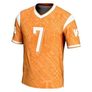 Game Youth Arion Carter Tennessee Volunteers Replica Highlight Print Football Jersey - Orange