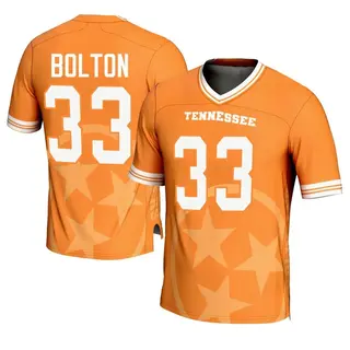 Game Youth Ben Bolton Tennessee Volunteers Replica Icon Print Football Jersey - Orange