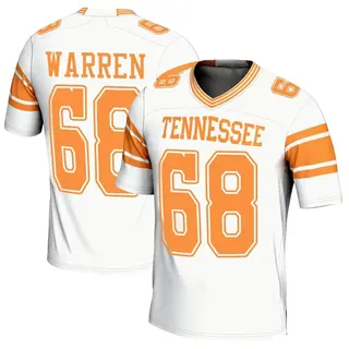 Game Youth Bennett Warren Tennessee Volunteers Replica 2nd Football Jersey - White