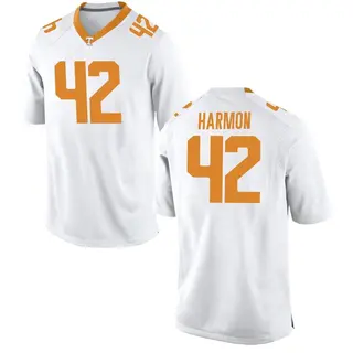 Game Youth Braylon Harmon Tennessee Volunteers Nike College Jersey - White